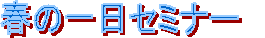 �t�̈���Z�~�i�[�@